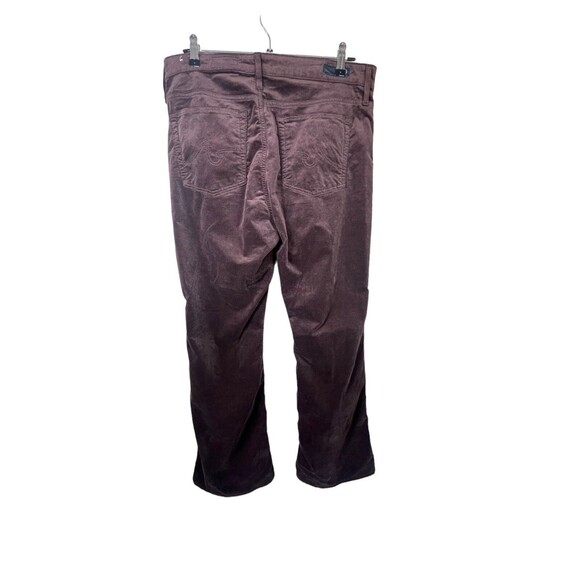 AG Adriano Goldschmied Farrah Boot Jeans Womens 32x32 Brown Velvet‎ High Rise - Picture 5 of 16